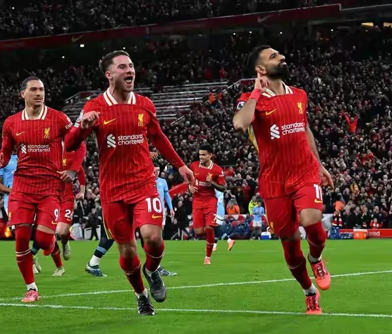 关于利物浦客场战胜最强对手，稳固领先位置的信息